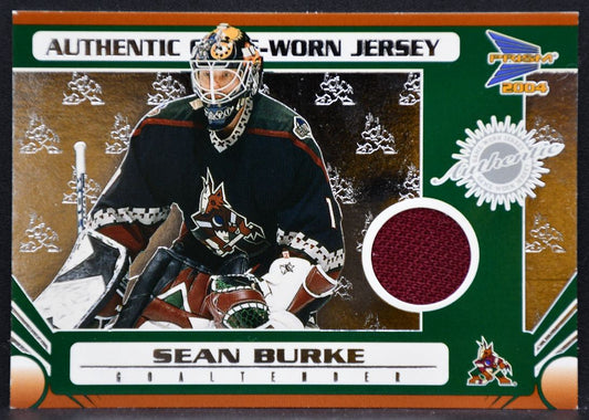 2003-04 Pacific Authentic Game-Worn Jersey Sean Burke 137 Coyotes 107/150 Jersey 2400