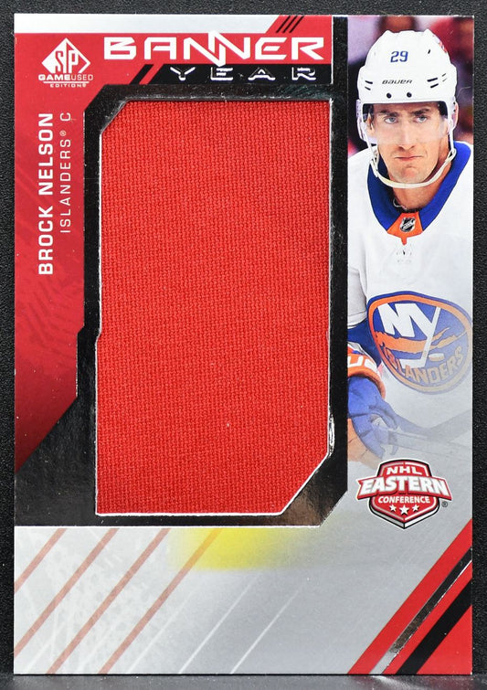 2021-22 SPGU 2021 NHL Eastern Conference Banner Year Relics Nelson Jersey 3505
