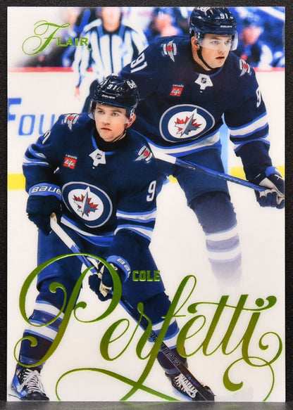2025-26 Flair Image B Variant Cole Perfetti 147 Winnipeg Jets 022/349 4636