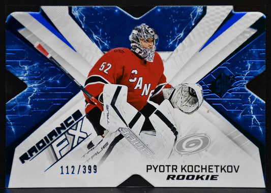 2022-23 SPx Radiance FX Blue Pyotr Kochetkov RFX-79 RC 112/399 1326