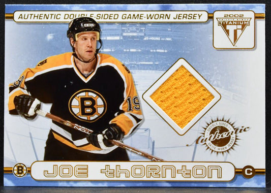2001-02 Pacific Private Stock Titanium Double-Sided Thornton/Guerin Jersey 6791