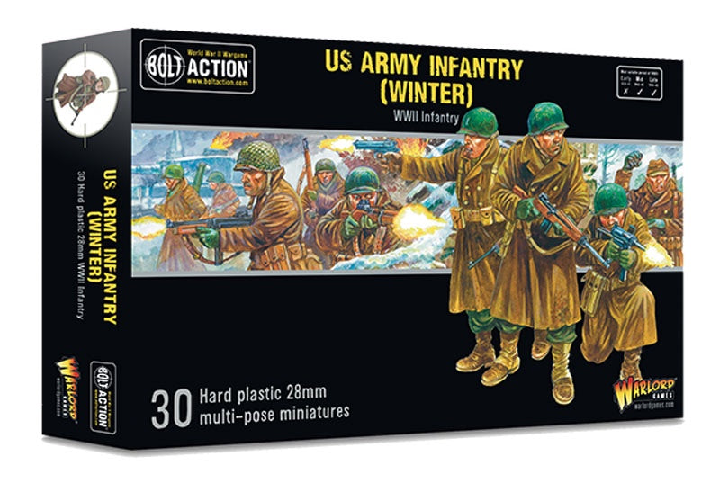 Bolt Action US Army (Winter) Infantry Platoon