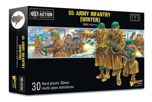 Bolt Action US Army (Winter) Infantry Platoon