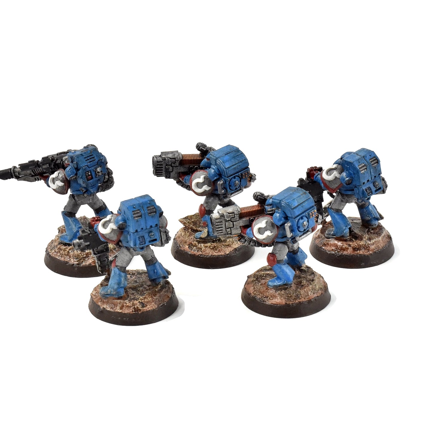 SPACE MARINES 5 Devastators #1 METAL Warhammer 40K