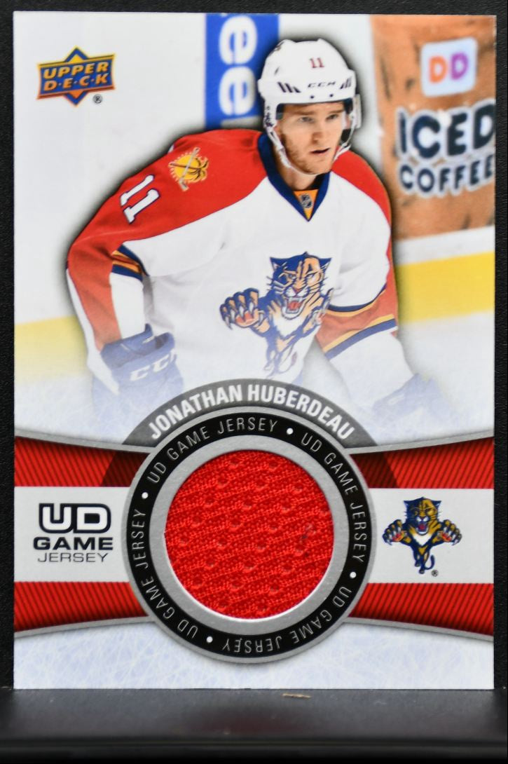 2015-16 UD Series 1 Game Jersey Jonathan Huberdeau Panthers Jersey 1909