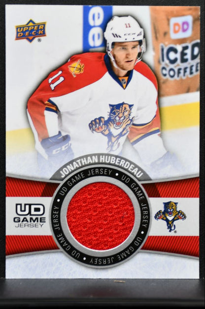 2015-16 UD Series 1 Game Jersey Jonathan Huberdeau Panthers Jersey 1909