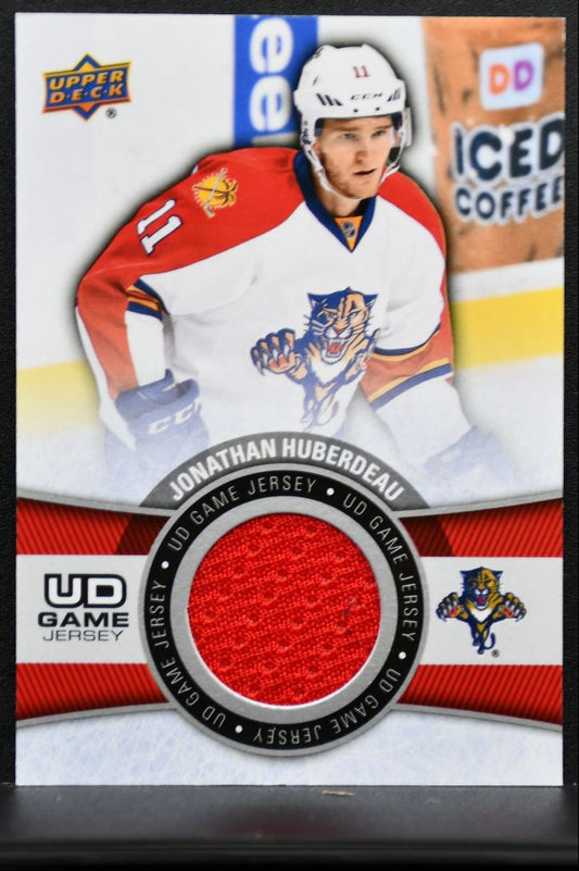 2015-16 UD Series 1 Game Jersey Jonathan Huberdeau Panthers Jersey 1909