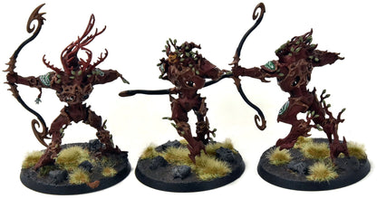 SYLVANETH 3 Kurnoth Hunters #3 Sigmar WELL PAINTED