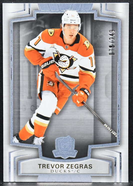 2024-25 UD The Cup Trevor Zegras 35 Anaheim Ducks 078/249