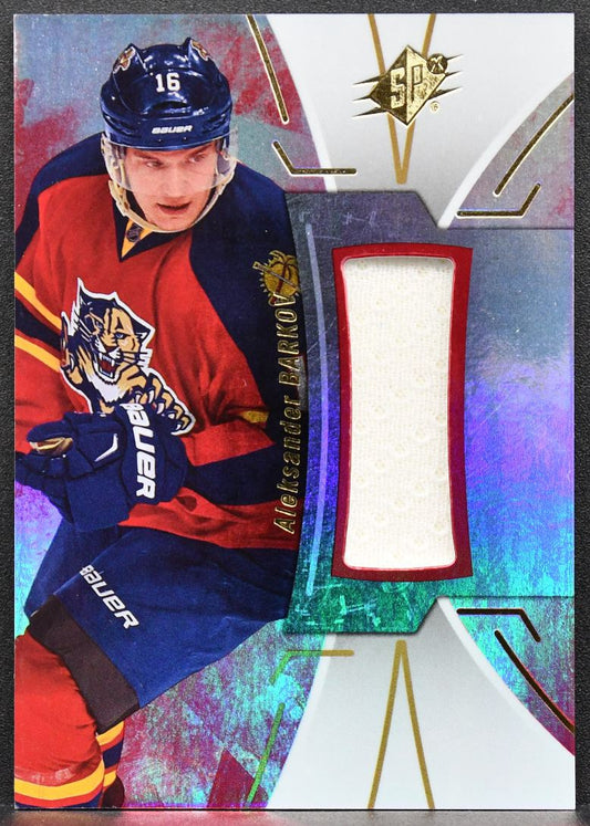 2016-17 SPx Jersey Aleksander Barkov 17 Florida Panthers Jersey 3292
