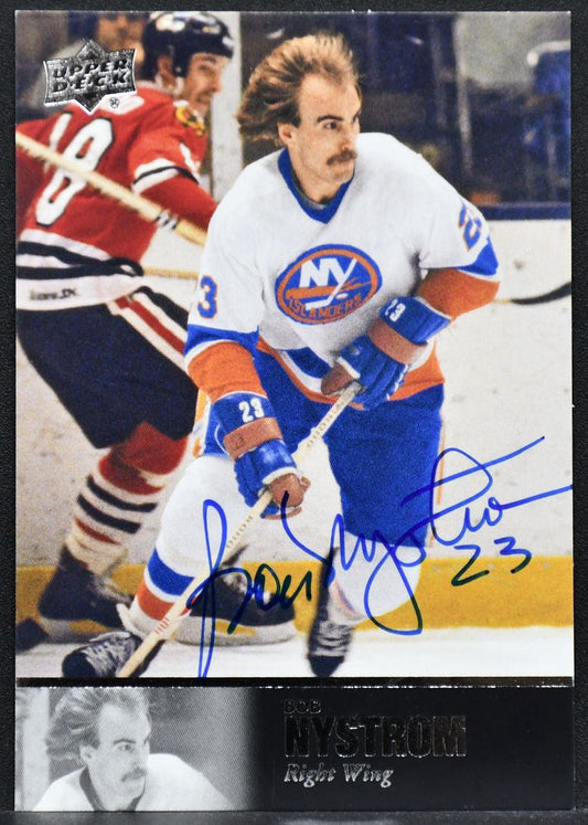 2020-21 SP Signature Edition Legends Autographs Bob Nystrom AL-239 Auto