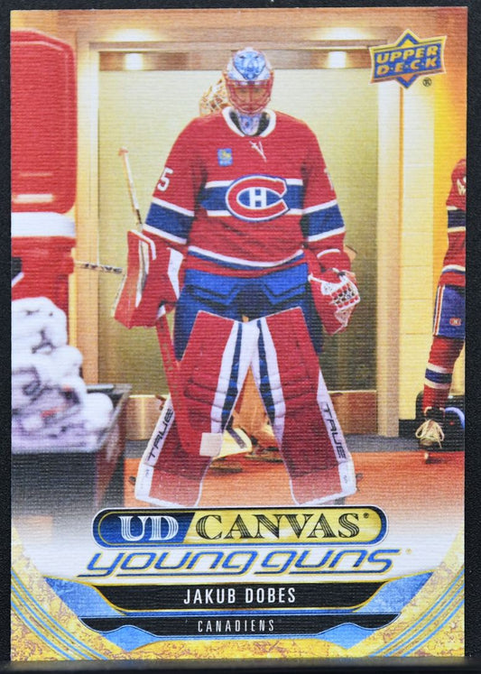 2024-25 Upper Deck Extended Series UD Canvas Young Guns Jakub Dobes 234 RC 7671