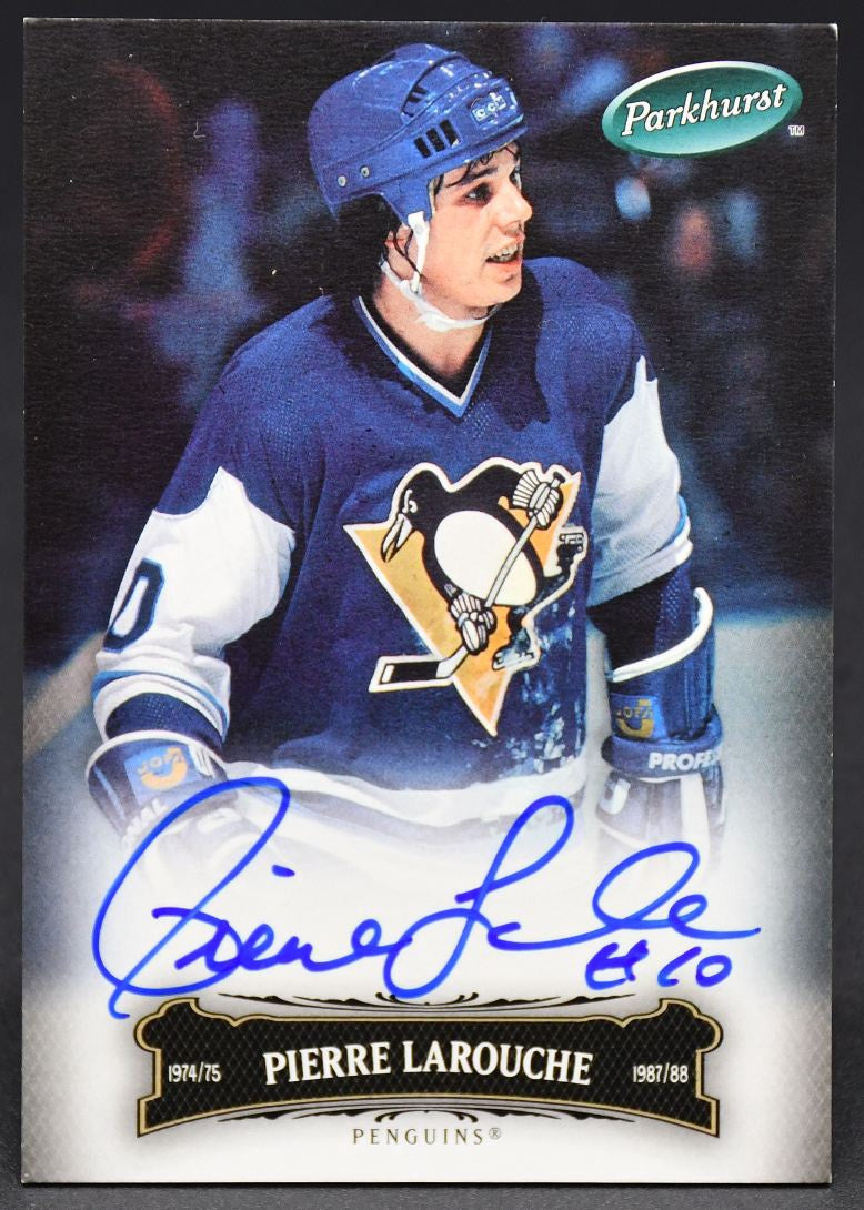 2006-07 UD Parkhurst Auto Pierre Larouche 61 Auto #1