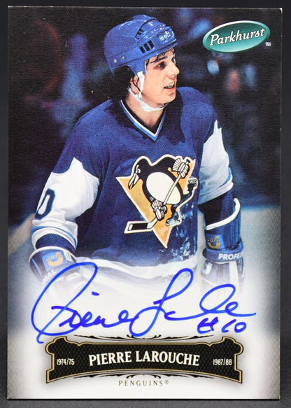 2006-07 UD Parkhurst Auto Pierre Larouche 61 Auto #1