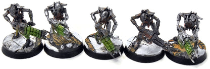 NECRONS 10 NECRON Warriors #1 WELL PAINTED Warhammer 40k