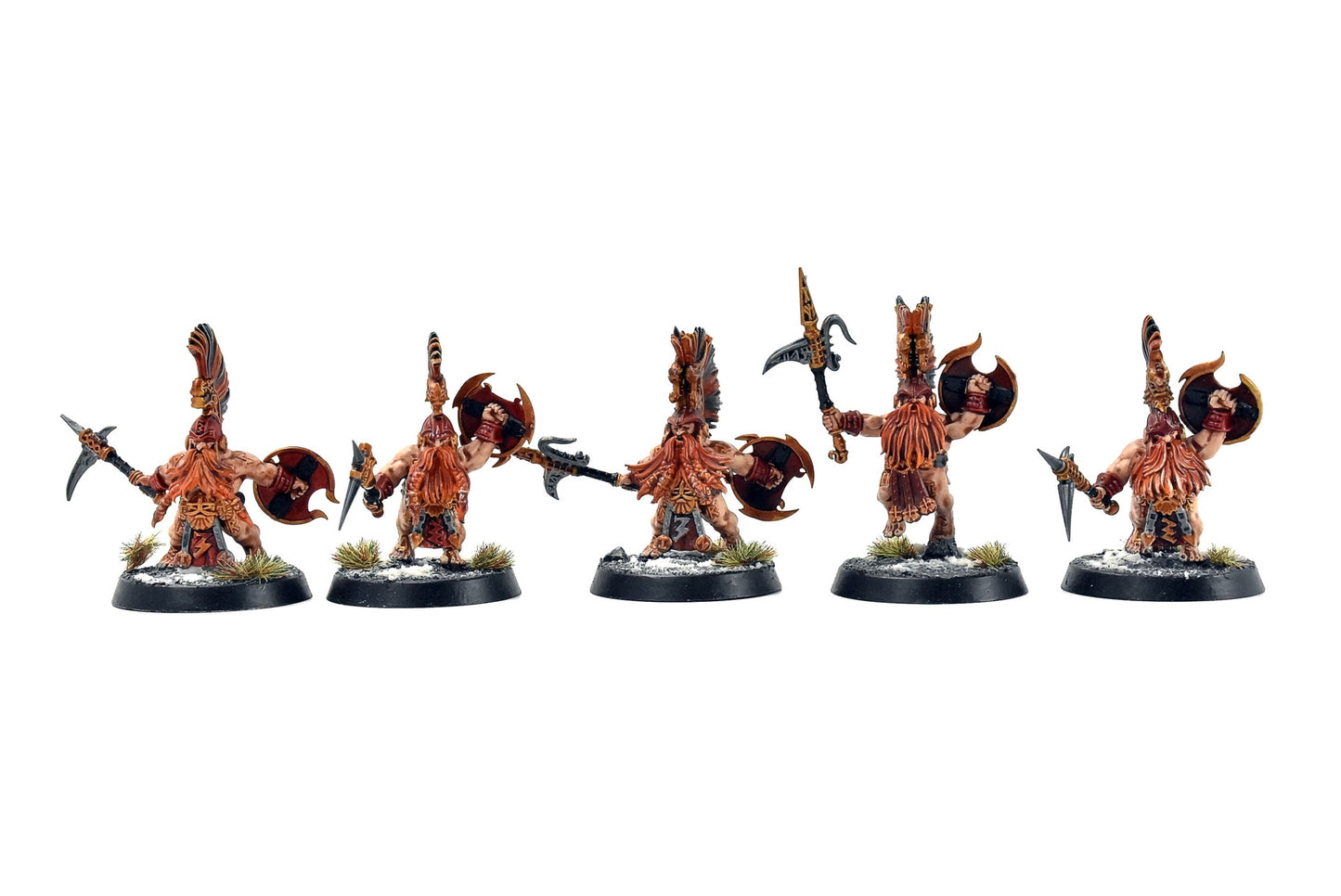 FYRESLAYERS 10 Vulkite Bersekers #3 PRO PAINTED Warhammer Sigmar