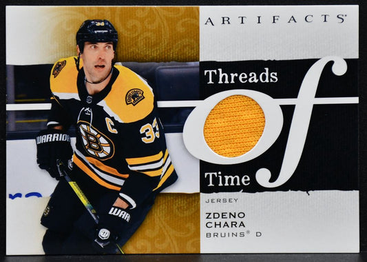 2021-22 UD Artifacts Zdeno Chara TT-ZC Boston Bruins Jersey