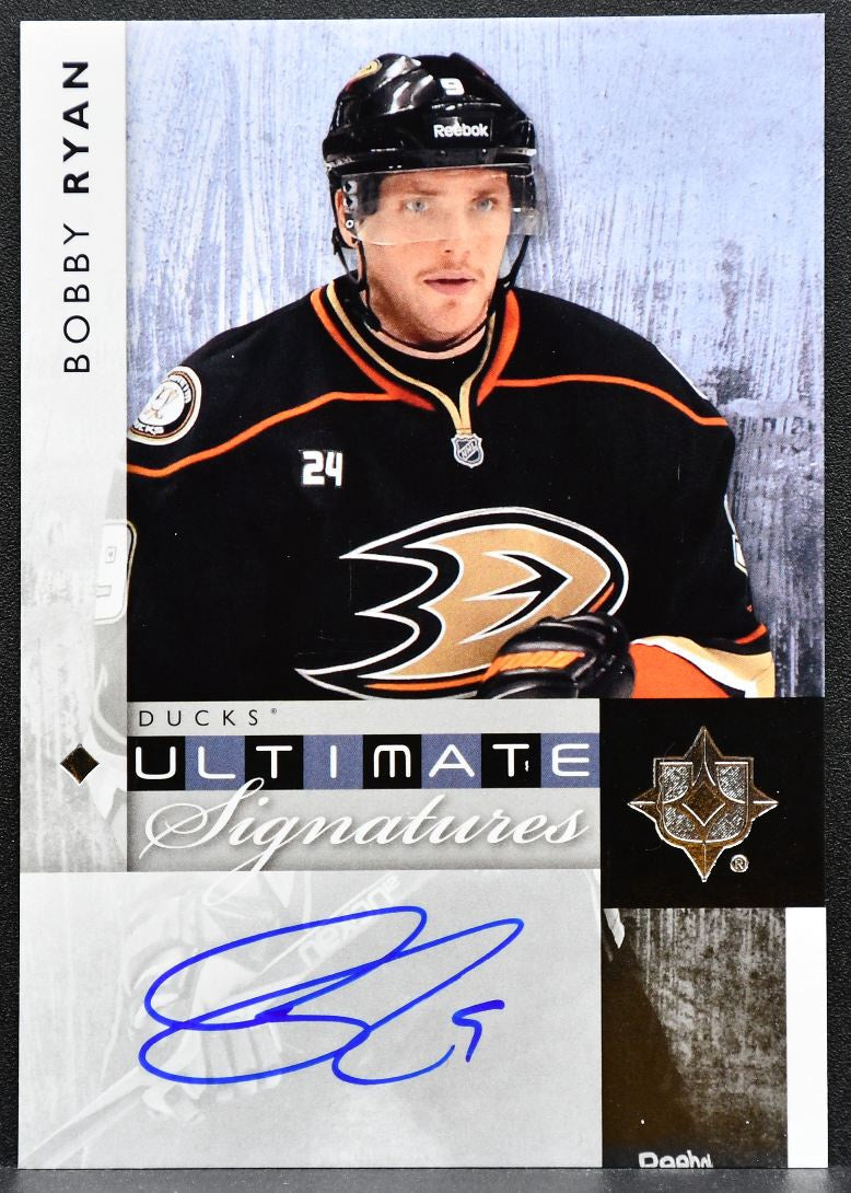 2011-12 UD Ultimate Collection Signatures Bobby Ryan US-BR Ducks Auto 2103
