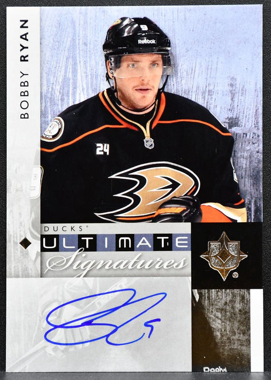 2011-12 UD Ultimate Collection Signatures Bobby Ryan US-BR Ducks Auto 2103