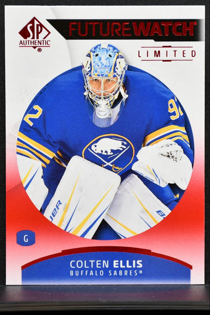 2025-26 SP Authentic Future Watch Limited Red Colten Ellis RC 1662