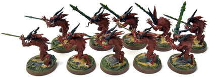 BLADES OF KHORNE 10 Bloodletters #7 WELL PAINTED Sigmar