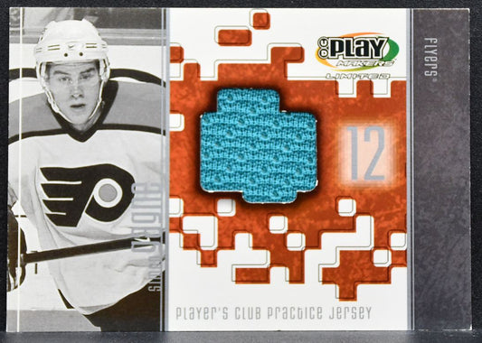 2001-02 UD Play Makers Limited Player's Club Practice Simon Gagne Jersey 6562