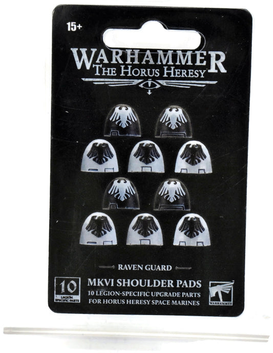 Horus Heresy 10 Mkvi Shoulder Pads : Raven Guard #1 Forge World