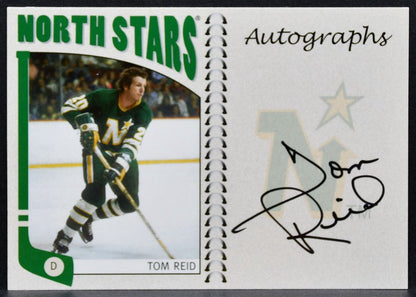 2004-05 ITG NHL Franchises Series Reid A-TR Minnesota North Stars Auto 0782