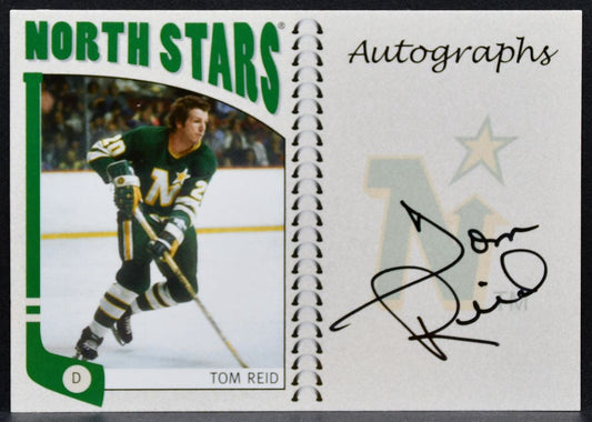 2004-05 ITG NHL Franchises Series Reid A-TR Minnesota North Stars Auto 0782