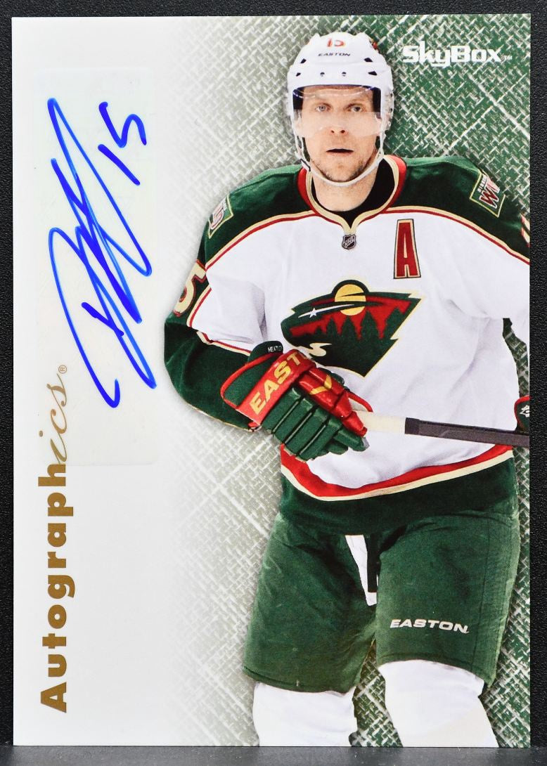 2012-13 Fleer Retro 1996-97 Skybox Autographics Dany Heatley Wild Auto 7257