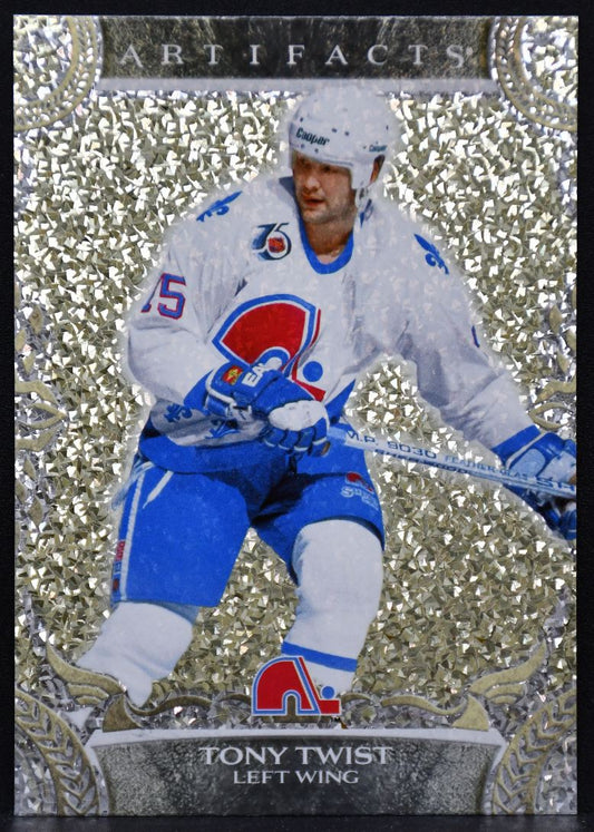 2024-25 Upper Deck Artifacts Gold Foilboard Tony Twist 156 Quebec Nordiques 1809