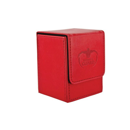 Ultimate Guard Flip Deck Case Leatherette Red 100+