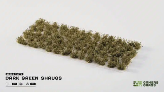 Dark Green Shrubs