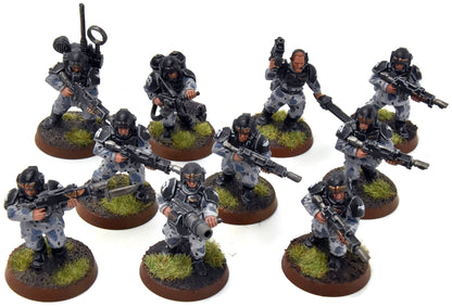 ASTRA MILITARIUM 10 Cadian Shock Troop #12 WELL-PAINTED Warhammer 40K