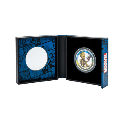 AGORO Marvel - Guardians of the Galaxy - Groot 1oz Silver Coin