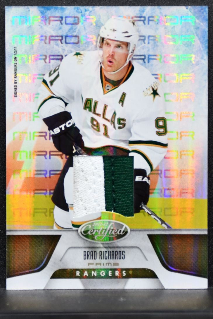 2011-12 Panini Certified Mirror Gold Materials Prime Richards 18/25 Patch 4466