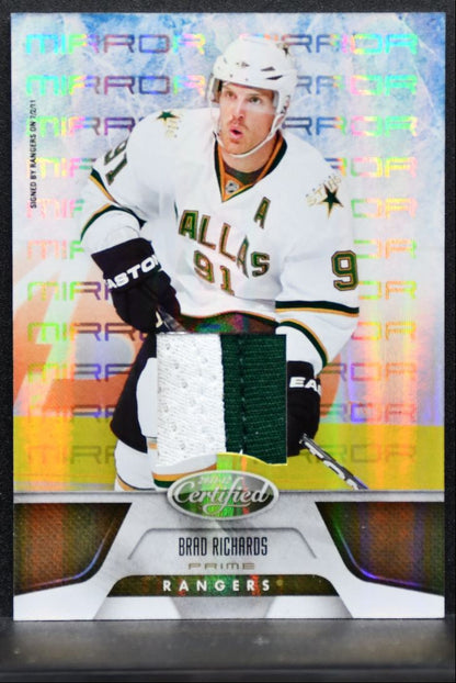 2011-12 Panini Certified Mirror Gold Materials Prime Richards 18/25 Patch 4466