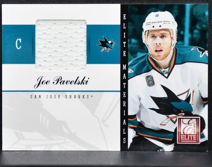 2011-12 Panini Elite Materials Joe Pavelski 24 Jersey 2486