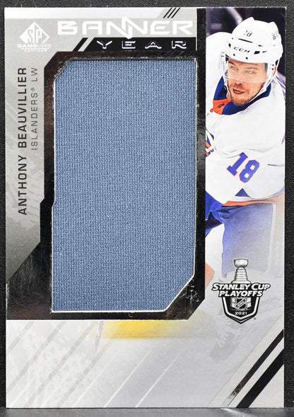 2021-22 SPGU 2021 NHL Stanley Cup Playoffs Banner Year Beauvillier Jersey 3529