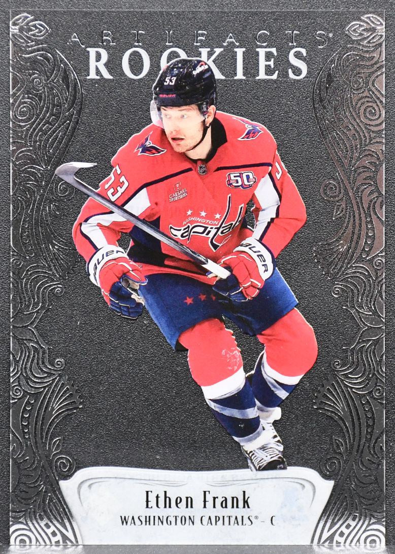 2025-26 Upper Deck Artifacts Clear Cut Rookies Ethen Frank 174 RC 3122