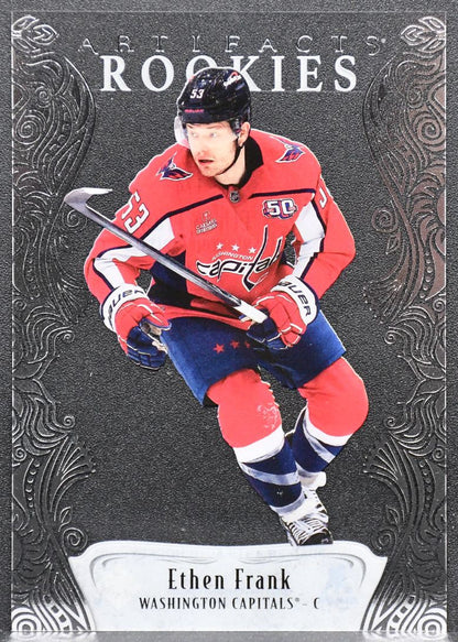 2025-26 Upper Deck Artifacts Clear Cut Rookies Ethen Frank 174 RC 3122