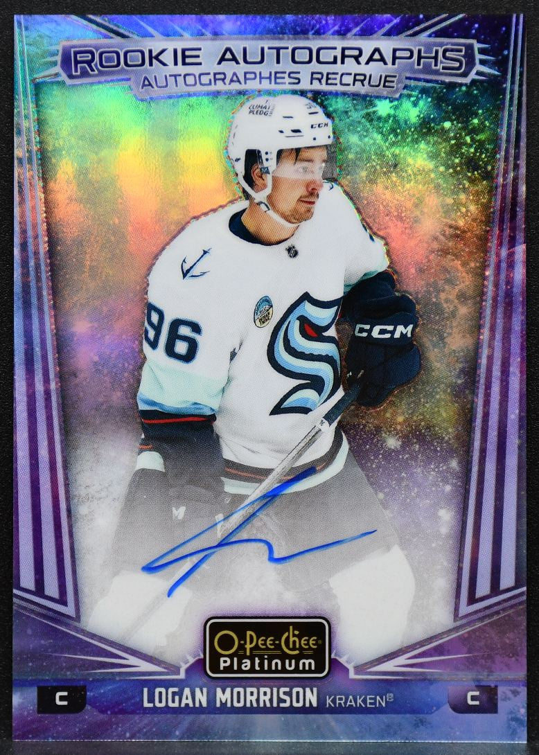 2024-25 OPC Platinum RC Cosmic Logan Morrison R-LM Kraken RC Auto 13/50 6887