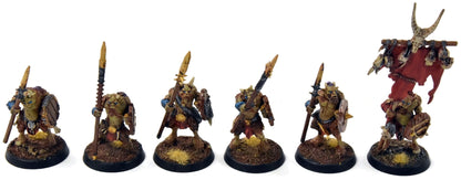 BEAST OF CHAOS 10 Ungors #1 WELL PAINTED Warhammer Sigmar