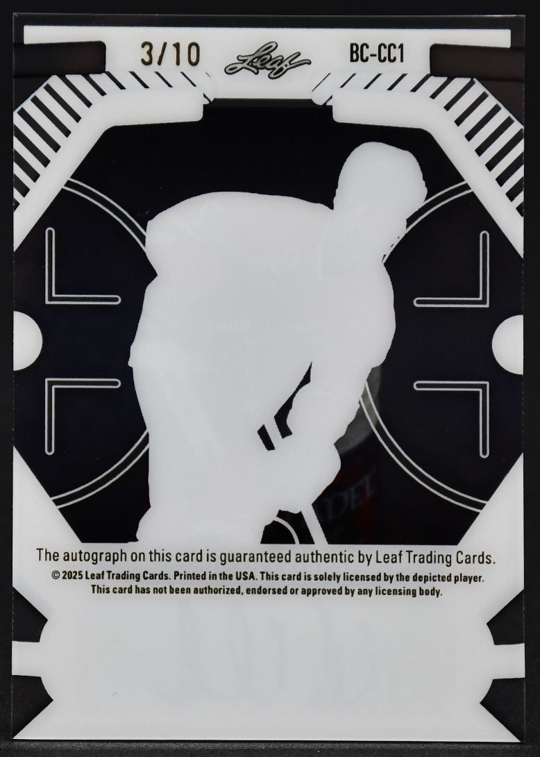 2024-25 LEAF Chris Chelios BC-CC1 3/10