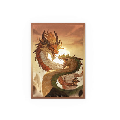 Dragon Shield Sleeves Dual Matte Wood Snake 2025 (100)