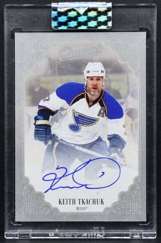 2023-24 Upper Deck Clear Cut Champs Autos - Legends Keith Tkachuk C-KT 2507