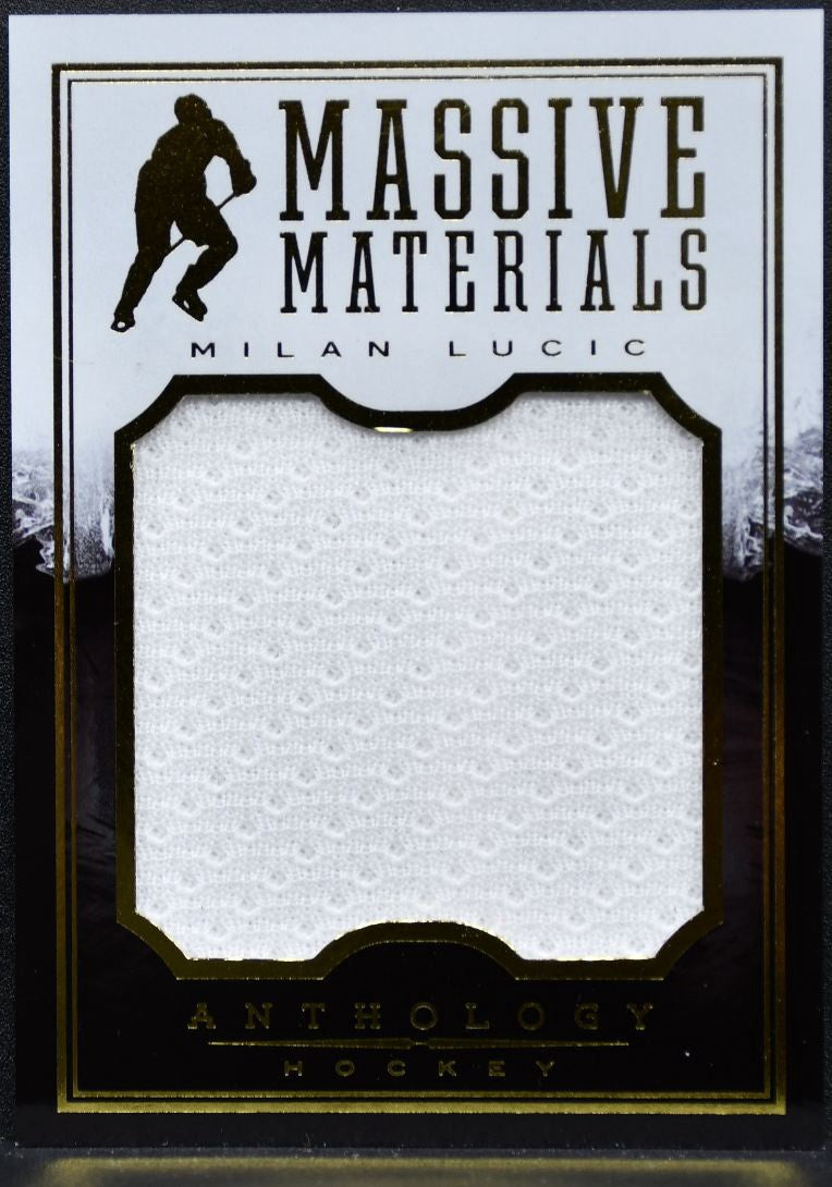 2014-15 Panini Anthology Massive Materials Milan Lucic MM-78 /299 Jersey 1786