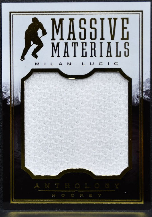 2014-15 Panini Anthology Massive Materials Milan Lucic MM-78 /299 Jersey 1786