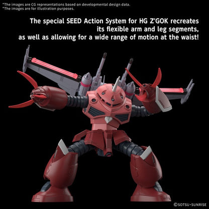 Bandai HG Z'GOK(SEED FREEDOM Ver.) 1/144