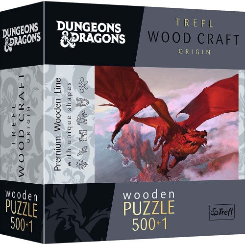 Woodcraft - Ancient Red Dragon - 500+1pcs